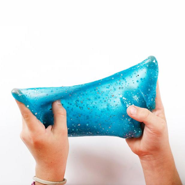 Slime Kit: Turquoise Glitter – Messy Play Kits