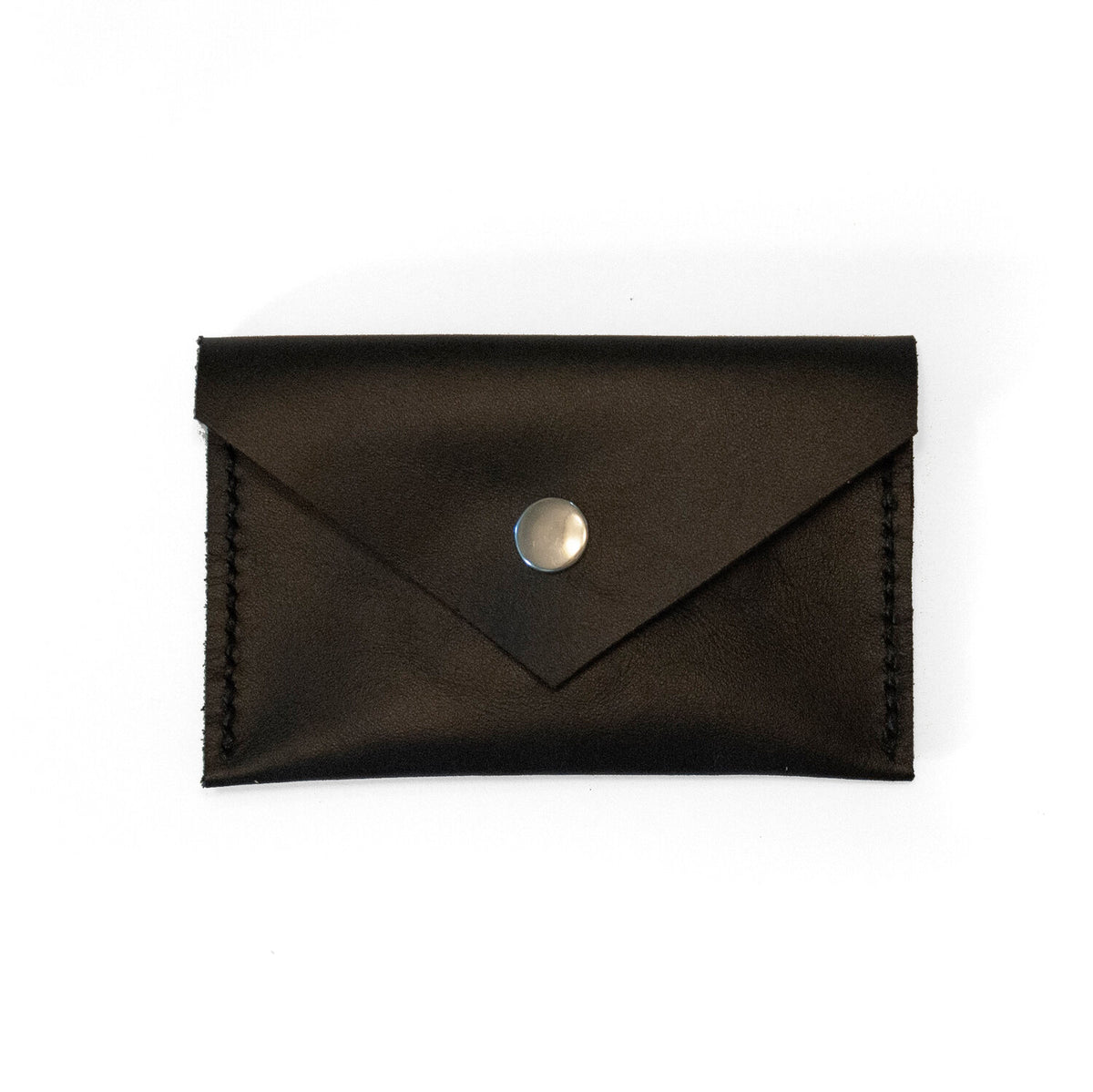 Genuine Leather Slim Card Holder  DIY Leather Wallet Making Kit –  POPSEWING®