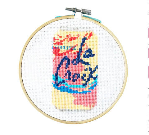 La Croix DIY Cross Stitch Kit