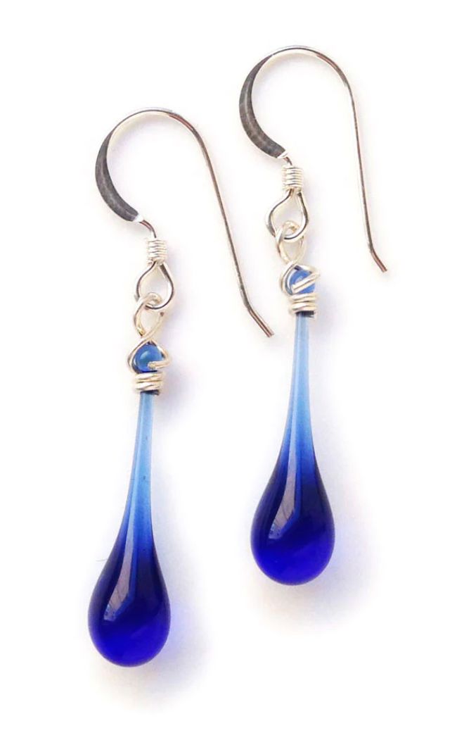 Solaris Earrings - Cobalt