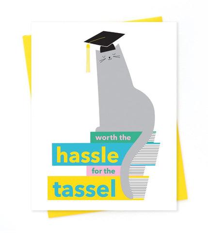 Hassle for the Tassel Grad Card