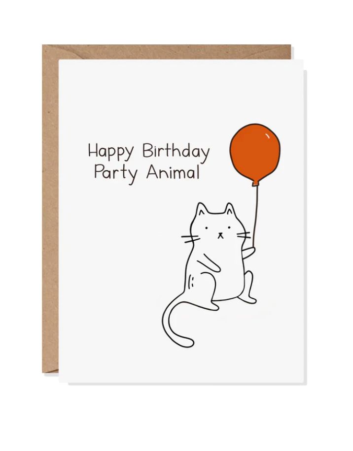 Party Animal Birthday Card