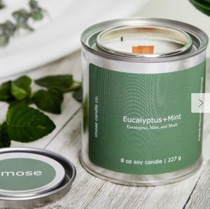 Eucalyptus and Mint Soy Candle