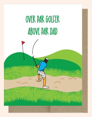 Above Par Dad Card