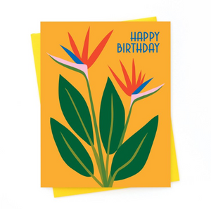 Birds of Paradise Card