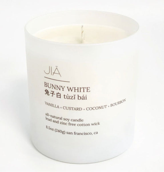 Bunny White Candle - Vanilla, Custard, Bourbon