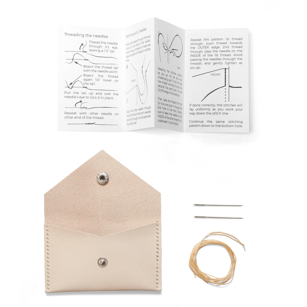Leather Card Wallet DIY Kit – Mischief
